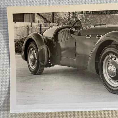 Austin-Healey 100S Silverstone Car Photo Photograph Vintage Print