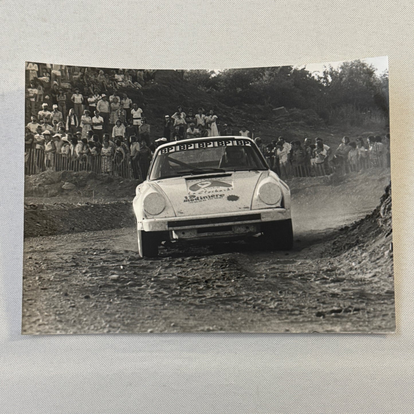 Porsche 911 Racing Car Photo Photograph Print DPPI Press Photo