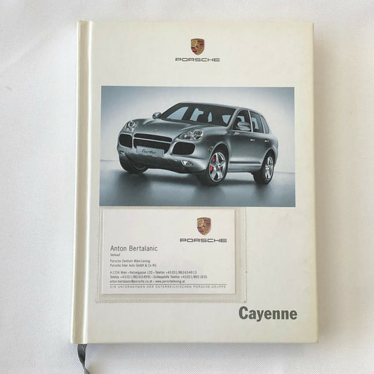 2005 ? Porsche Cayenne Hardbound Book Sales Brochure Catalog GERMAN
