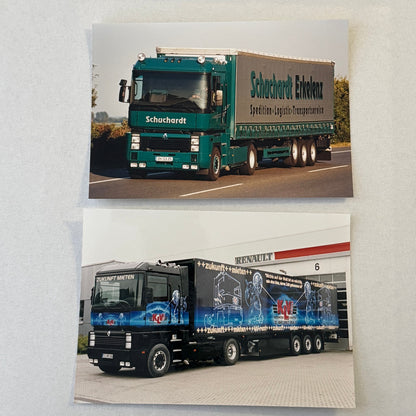 2000 Renault Truck Press Kit Magnum Midlum Dakar Rally Mascott Photos GERMAN