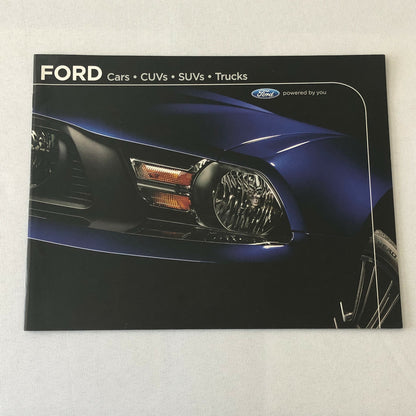 2009 Ford Sales Brochure Catalog Mustang Fusion Hybrid Flex Edge F150 Ranger +