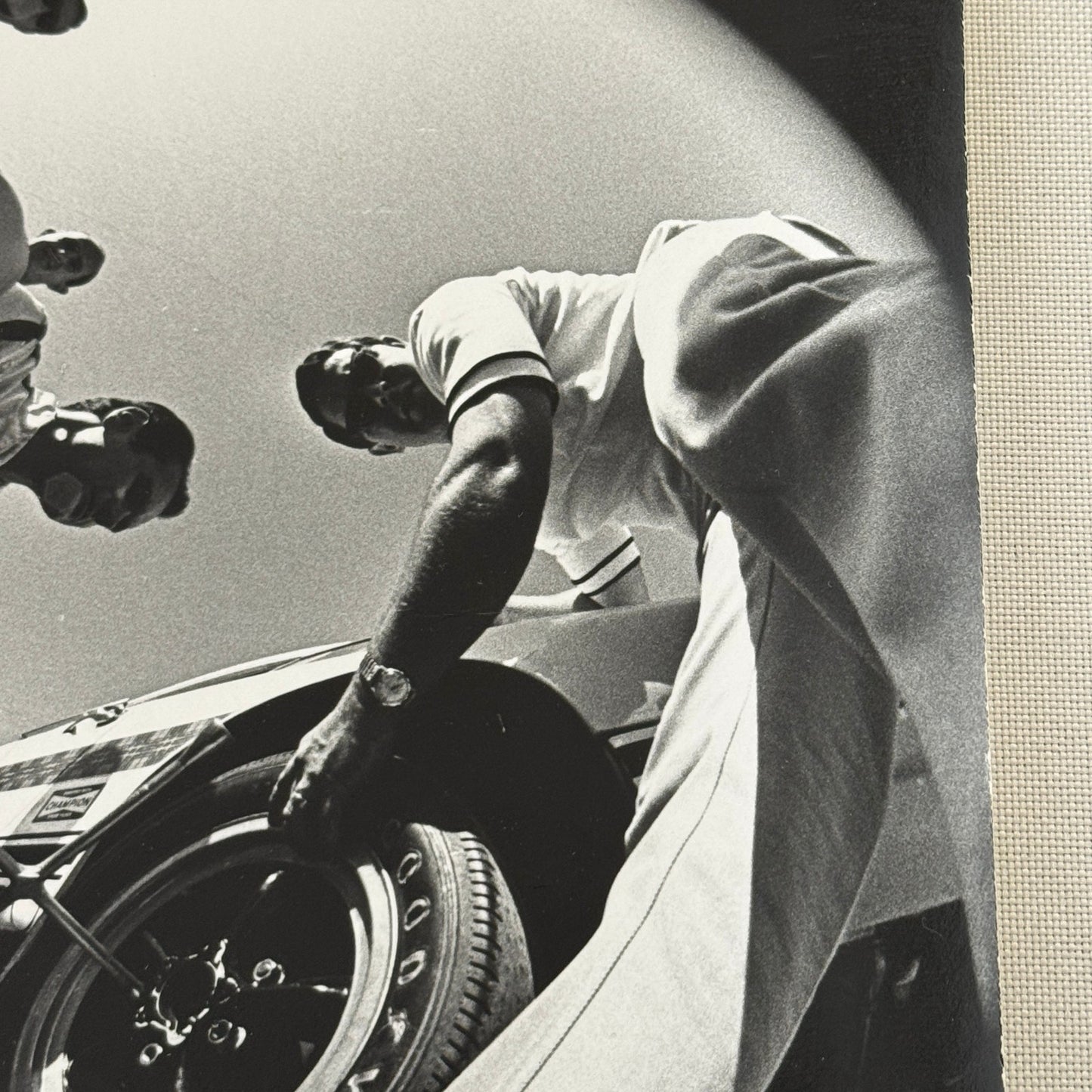 Vintage Porsche Racing Photo Photograph Print Race Car