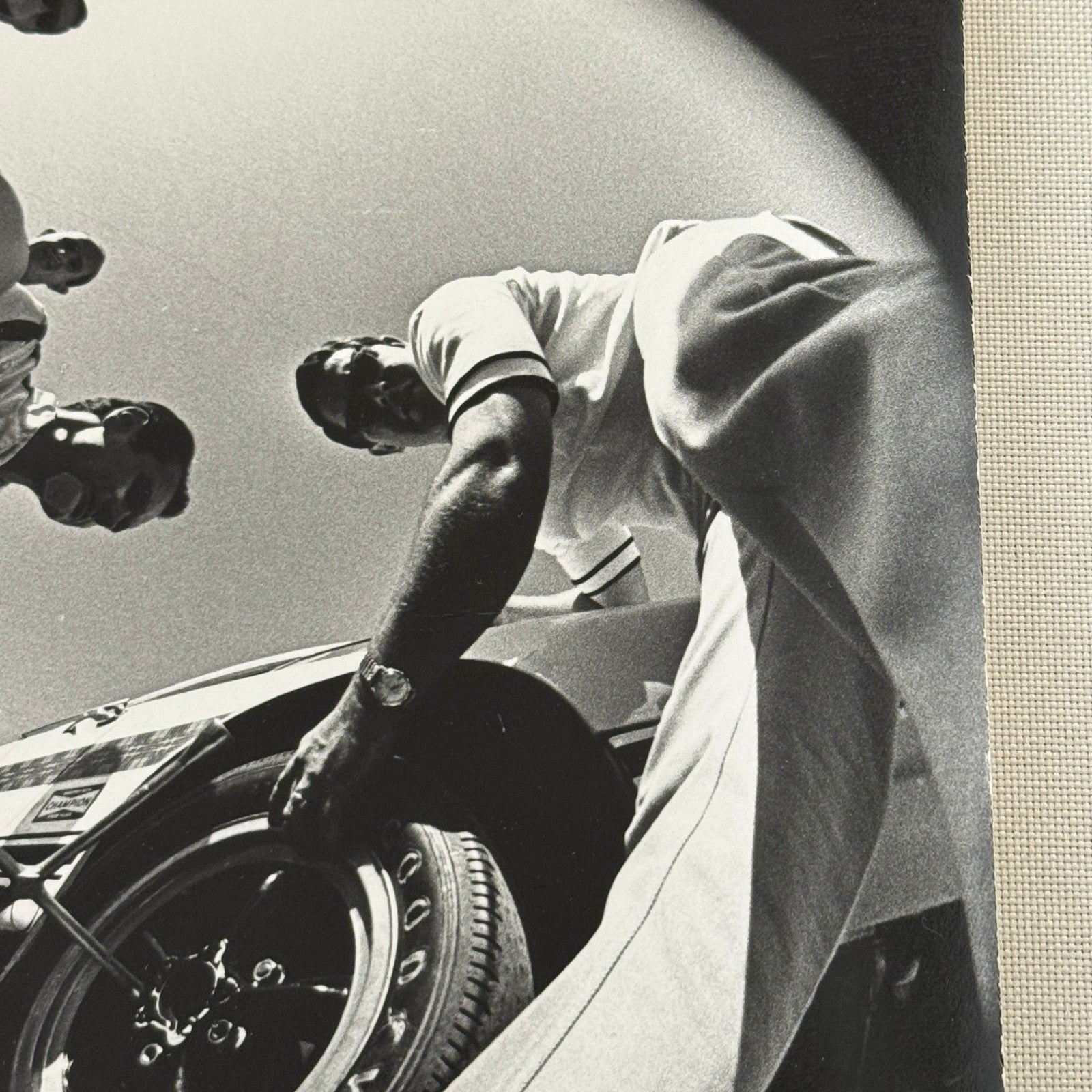 Vintage Porsche Racing Photo Photograph Print Race Car