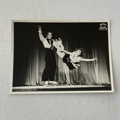 Vintage Circus Rollerskating Roller Skate Act Photo Photograph Berlin