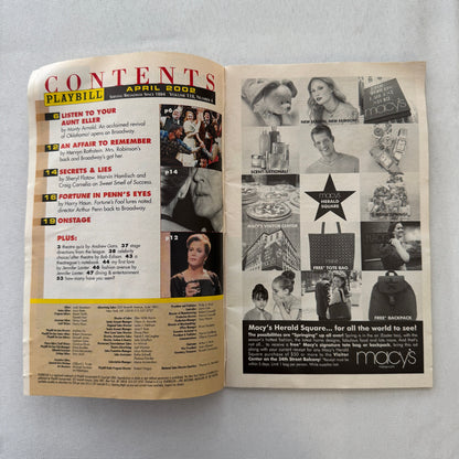 The Golem Cast Signed Playbill Program Robert Prosky Joseph McKenna David Little