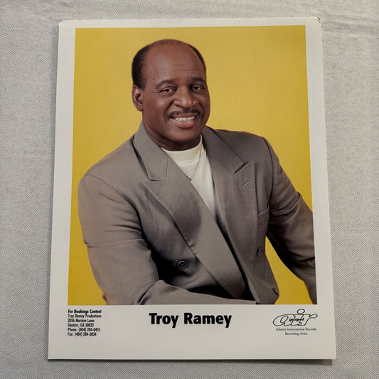 Troy Ramey Gospel Music Publicity Press Photo Photograph