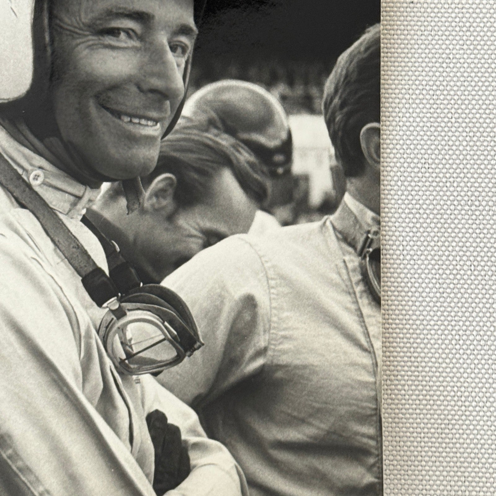 Vintage Racing Photo 1964 German Grand Prix Driver Edgar Barth Motorsport