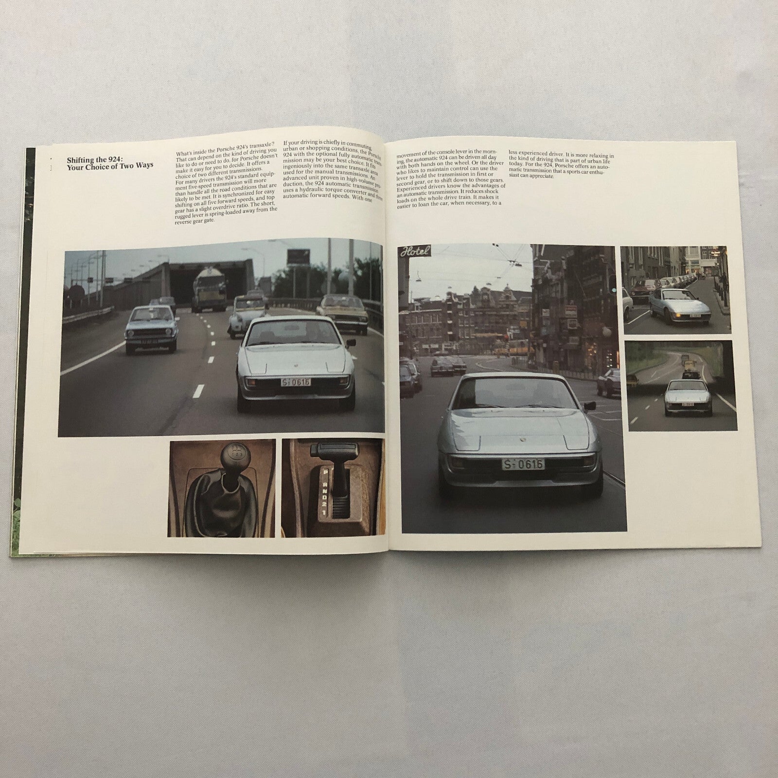 1979 Porsche 924 Sales Brochure Catalog Advertising Prospekt