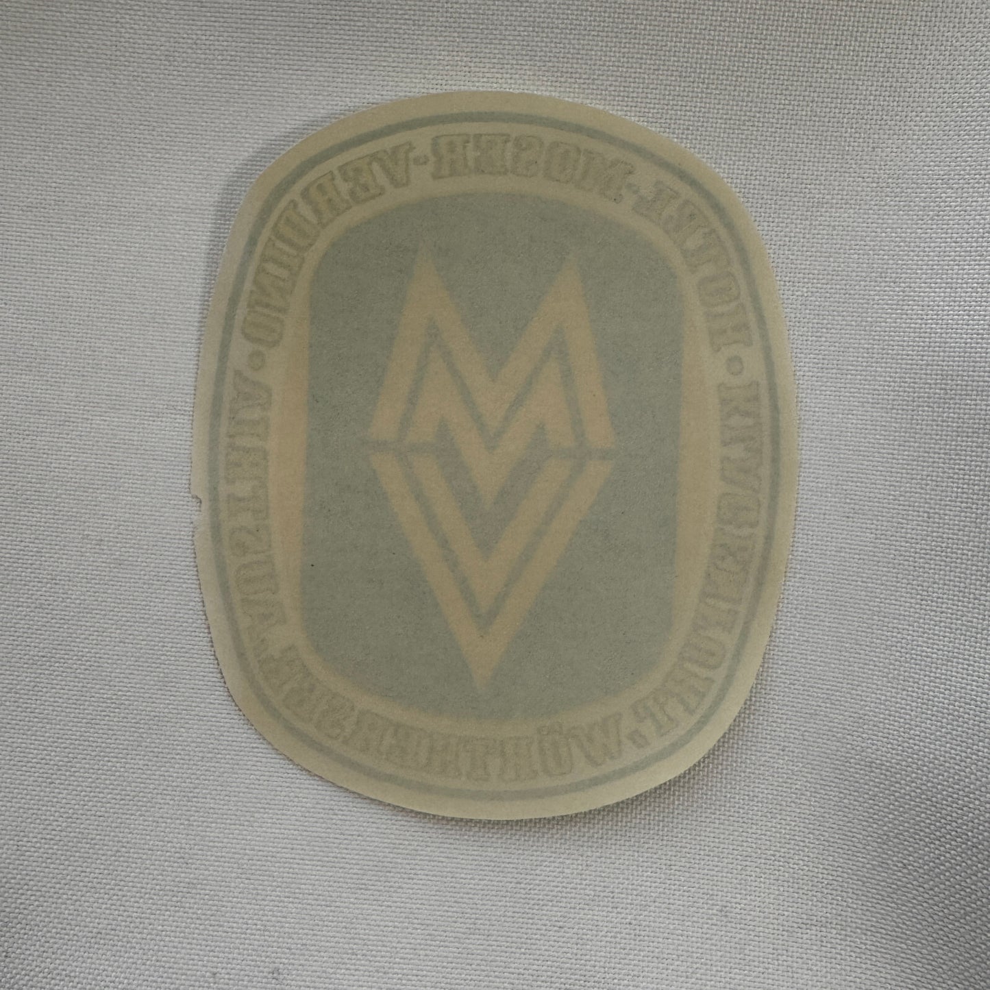 Vintage Travel Luggage Label Hotel Moser Verdino Worthersee Austria Klagenfurt