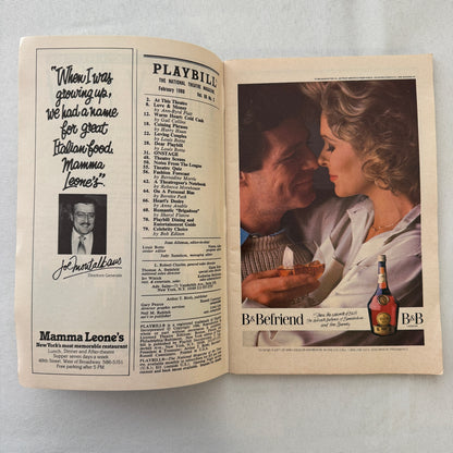 Blood Knot Signed Playbill Autographed Program Zakes Mokae Athol Fugard 1985
