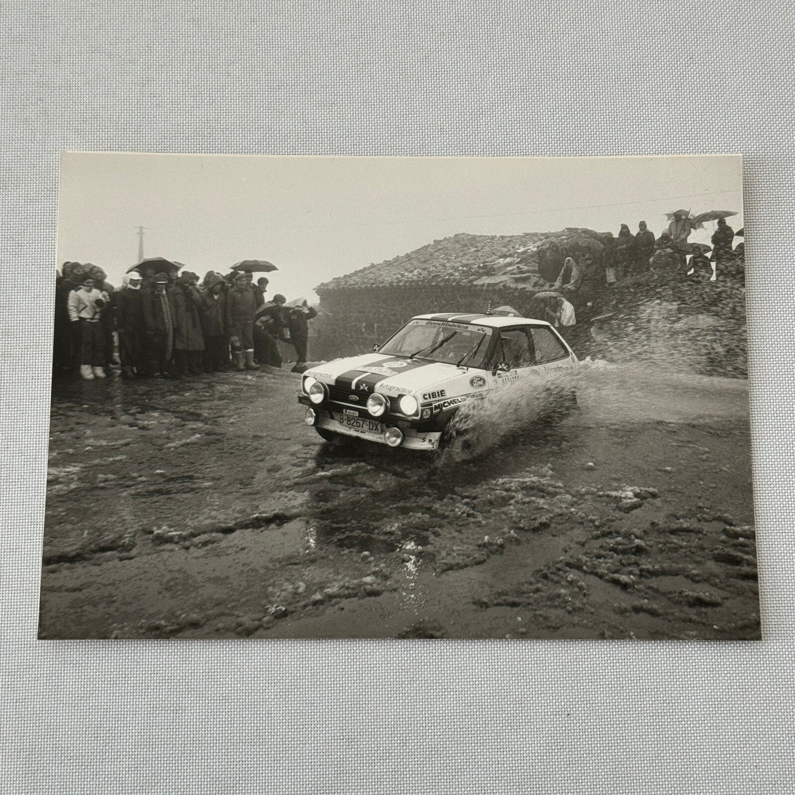 1980 Rallye Monte Carlo Press Photo Photograph DPPI Ford Fiesta MK1 Car