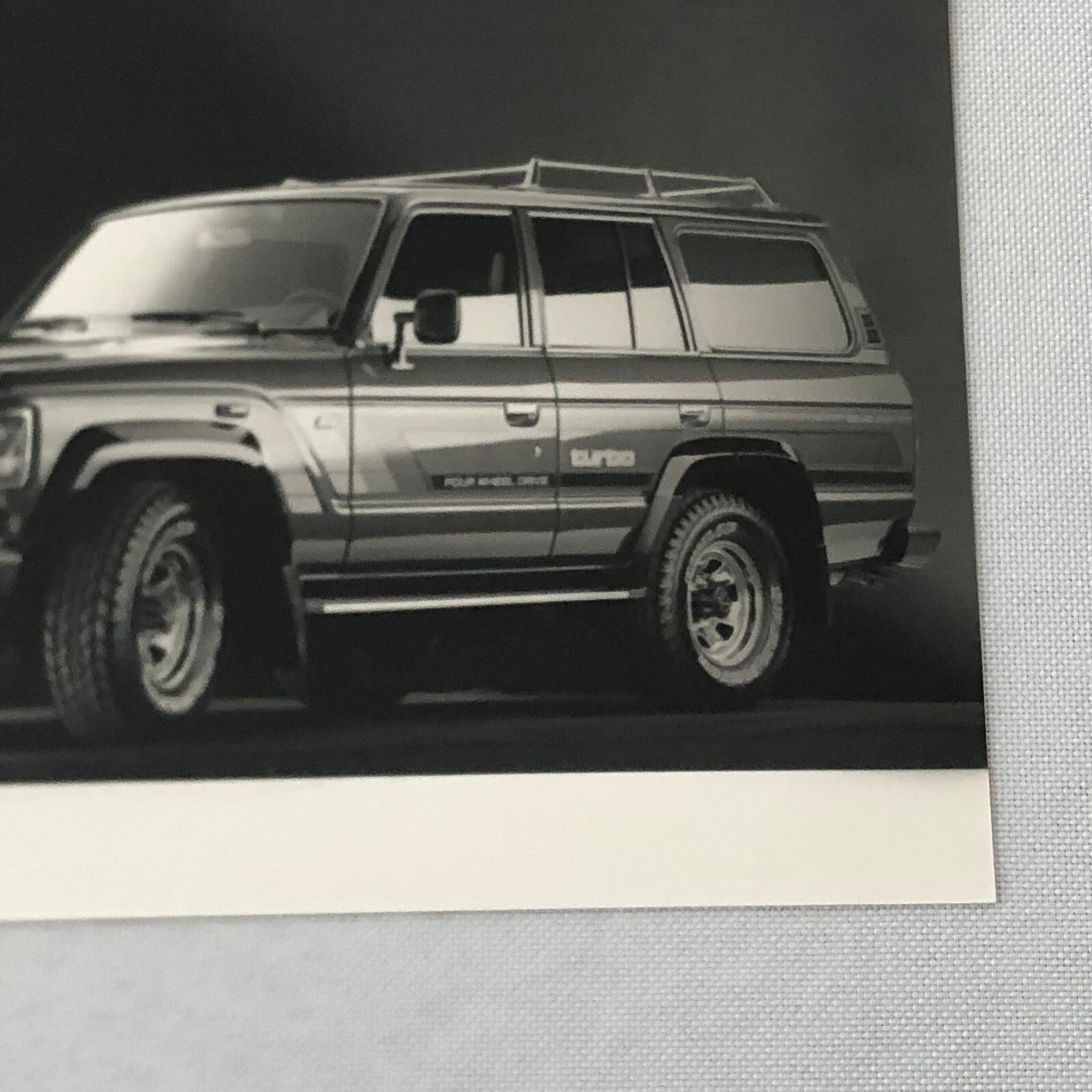 Toyota Land Cruiser Station Wagon G Diesel Turbo Factory Press Photo Photograph