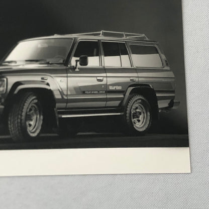 Toyota Land Cruiser Station Wagon G Diesel Turbo Factory Press Photo Photograph