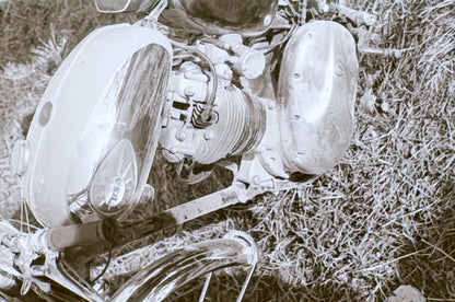 Vintage Motorcycle Racing Photo Motocross Regensdorf Germany Negative Lot