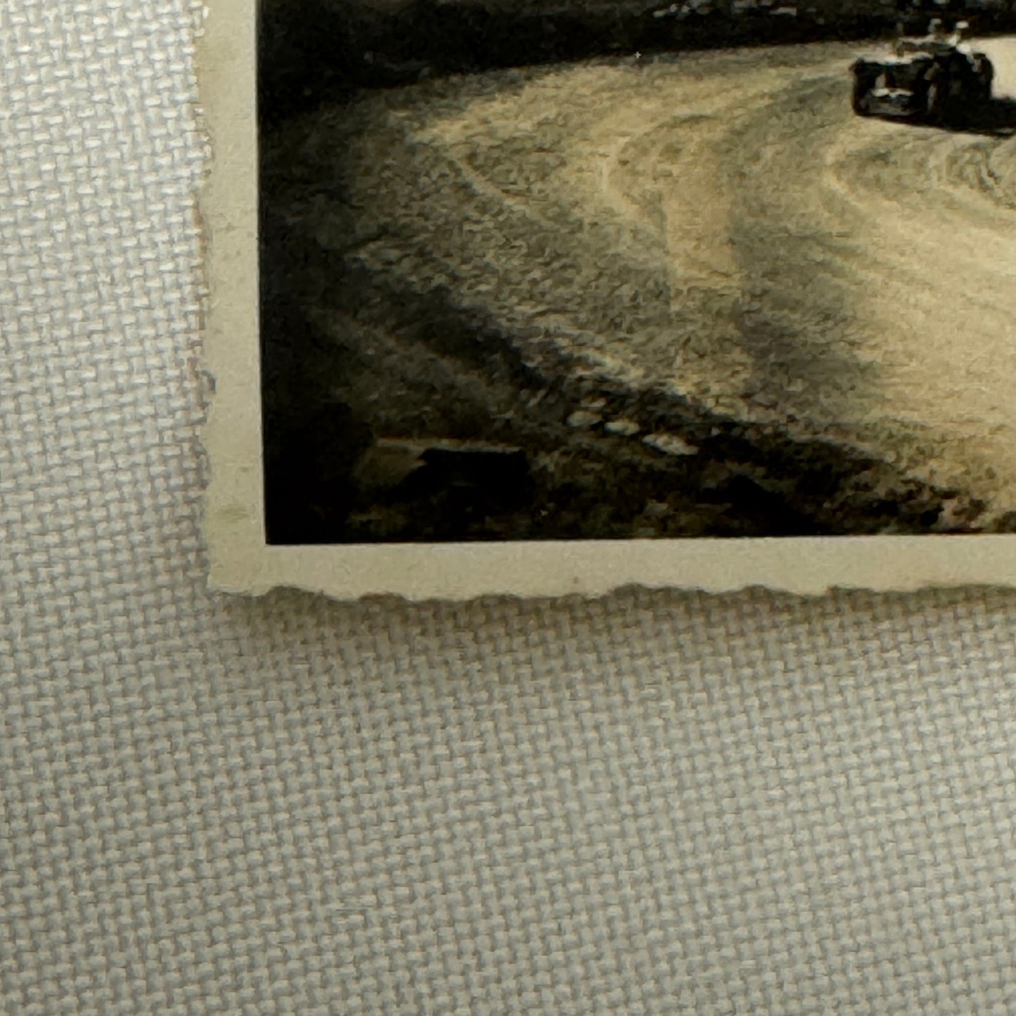 Vintage Racing Car Photo Photograph Early Automobile Motorsport