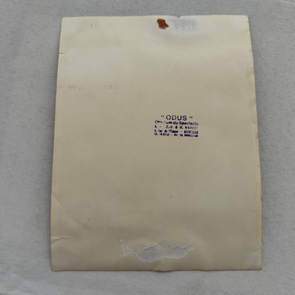 Vintage Circus Acrobat Act Balancing Photo Photograph Les Florentinos