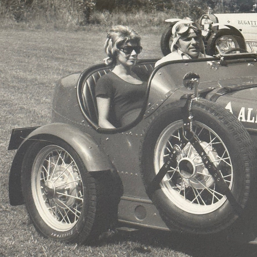 Vintage Kit Car Photo Photograph Bugatti Alfa Romeo Replica Conrad Weiffenbach