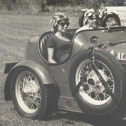 Vintage Kit Car Photo Photograph Bugatti Alfa Romeo Replica Conrad Weiffenbach