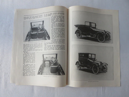 1919 Buick Sales Brochure Catalog Coupe Sedan Cabriolet - DUTCH TEXT European 