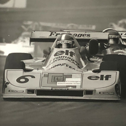 Vintage 1975 Formula 2 F2 Racing Photo Photograph Rouen Grand Prix Cars