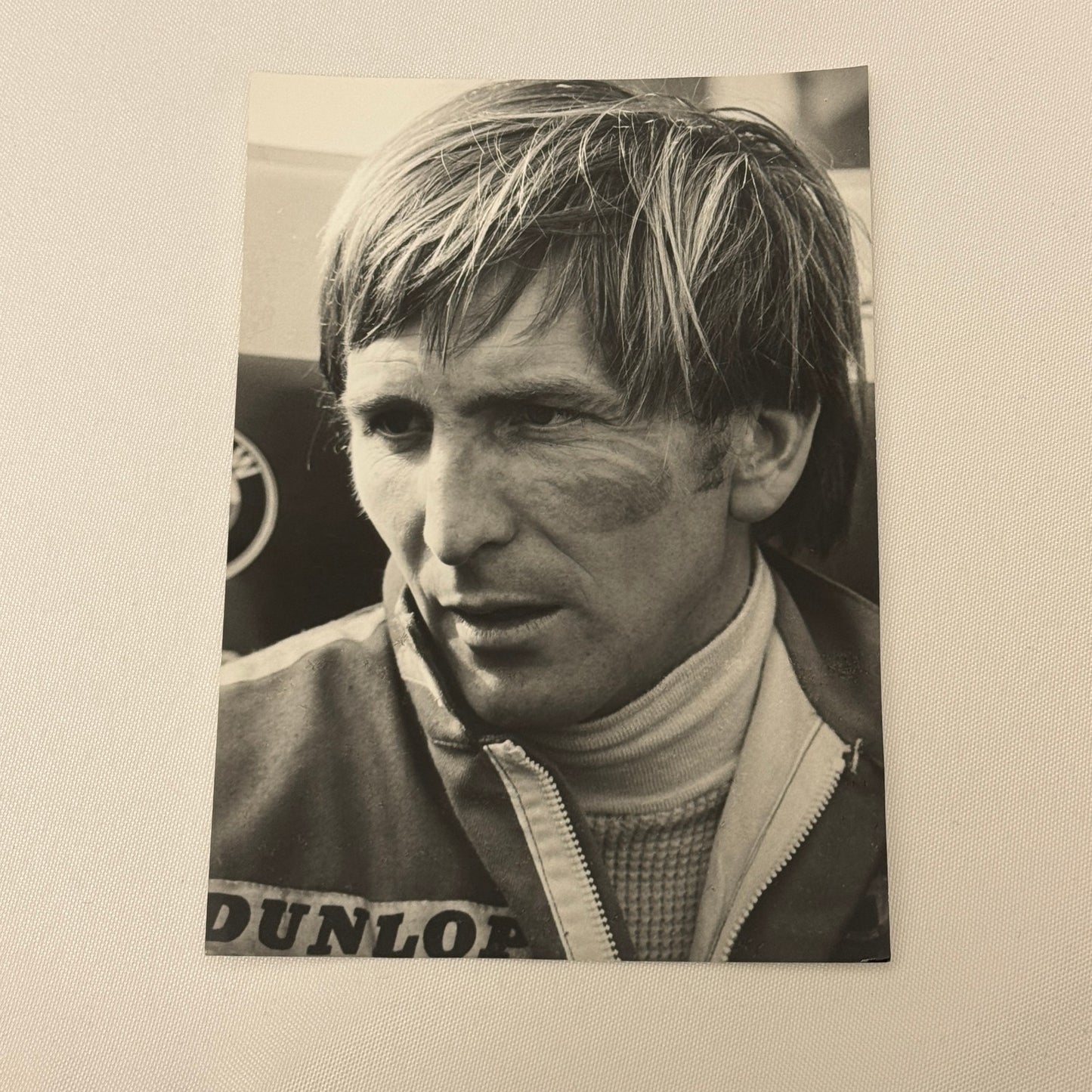 Vintage Racing Photo 1970 Hockenheim F2 Race Derek Bell Driver Motorsport