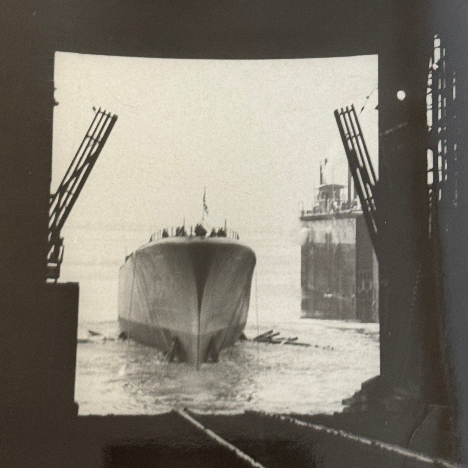 Vintage Ship Boat Photo Photograph Nautical 1954