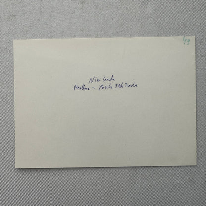 Niki Lauda Marlboro Racing Porsche TAG Turbo Car Photo Photograph Print