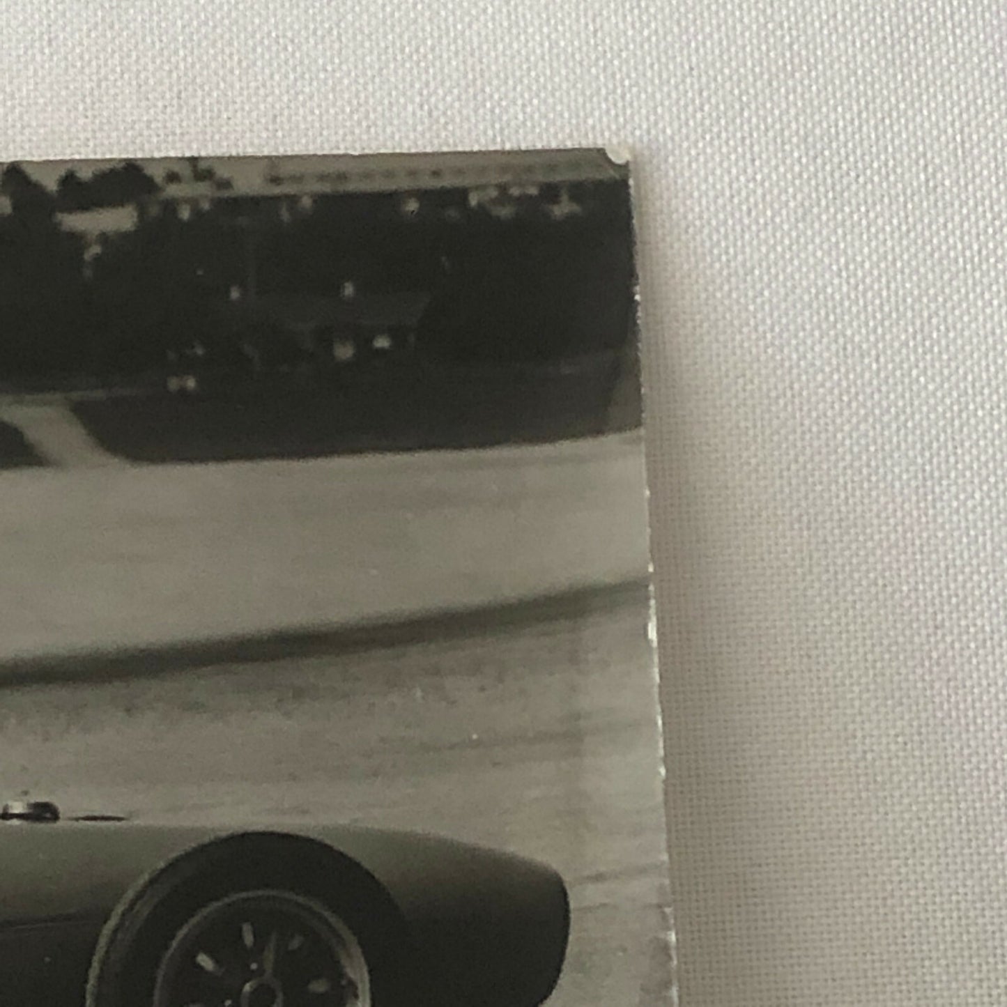Vintage Racing Car Photo Photograph Print - Grand Prix ? Swedish Press Photo