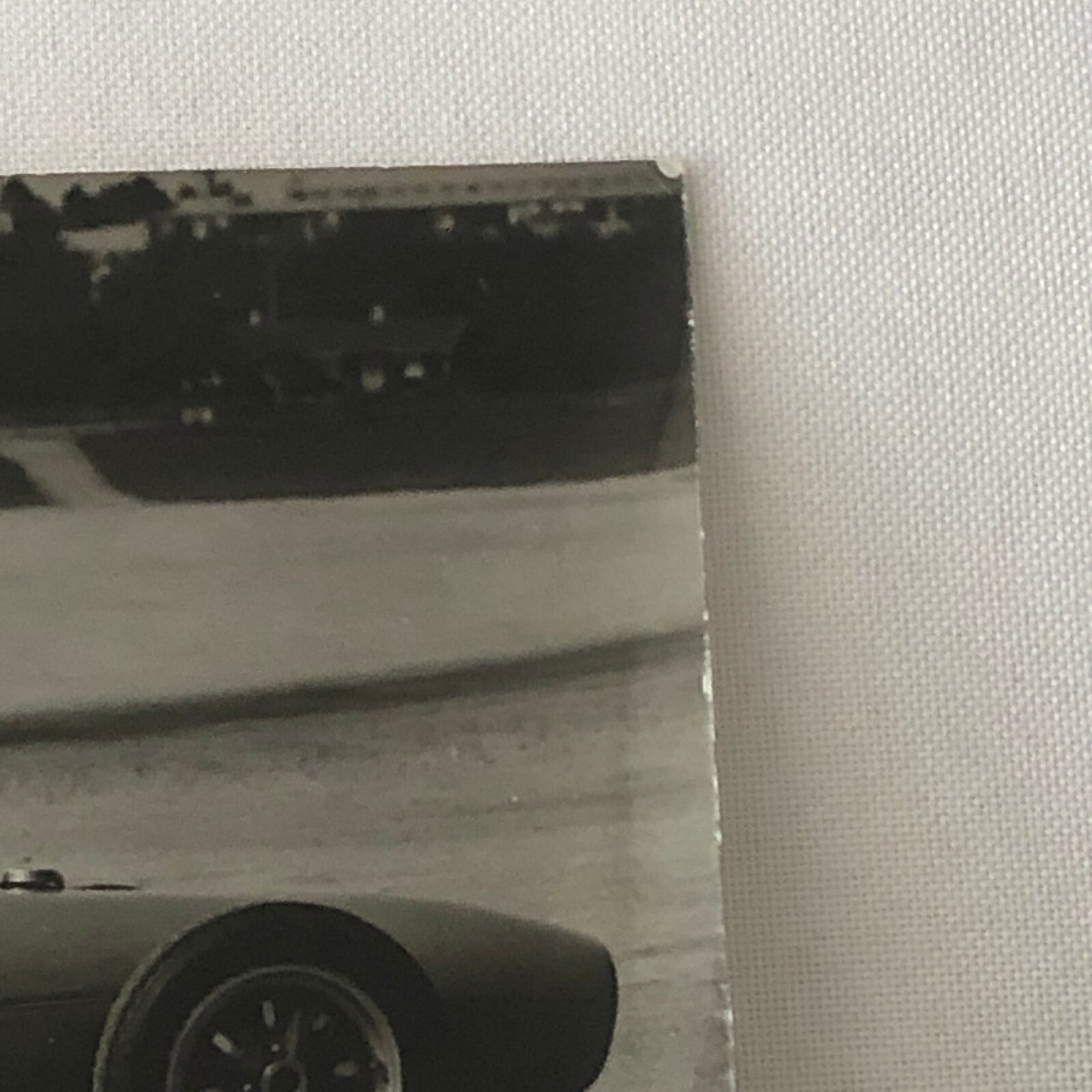 Vintage Racing Car Photo Photograph Print - Grand Prix ? Swedish Press Photo