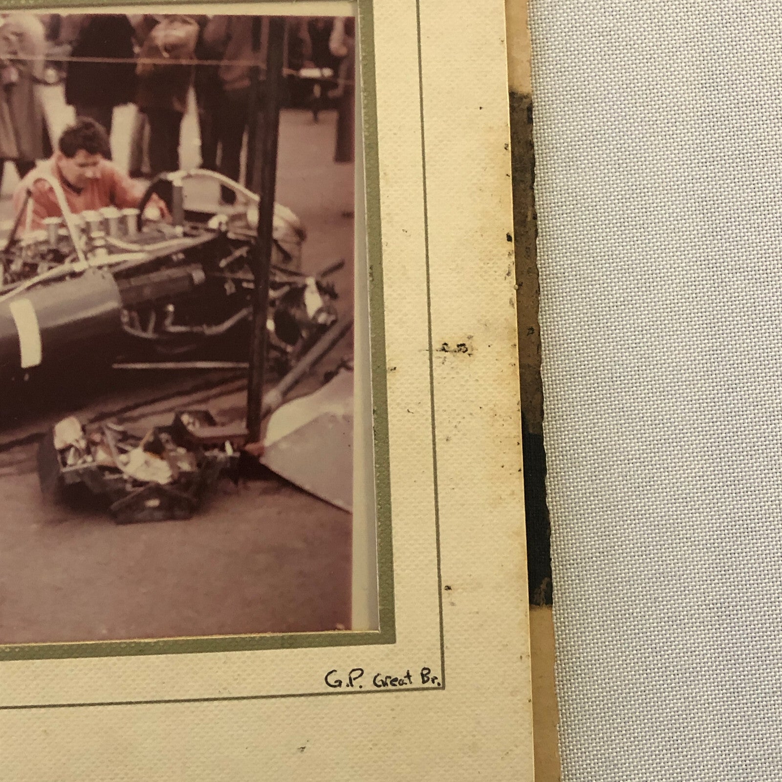 BRM Racing Car Vintage Photo Photograph Print British Grand Prix Race