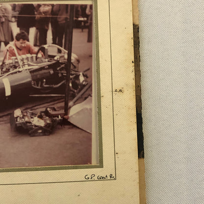 BRM Racing Car Vintage Photo Photograph Print British Grand Prix Race