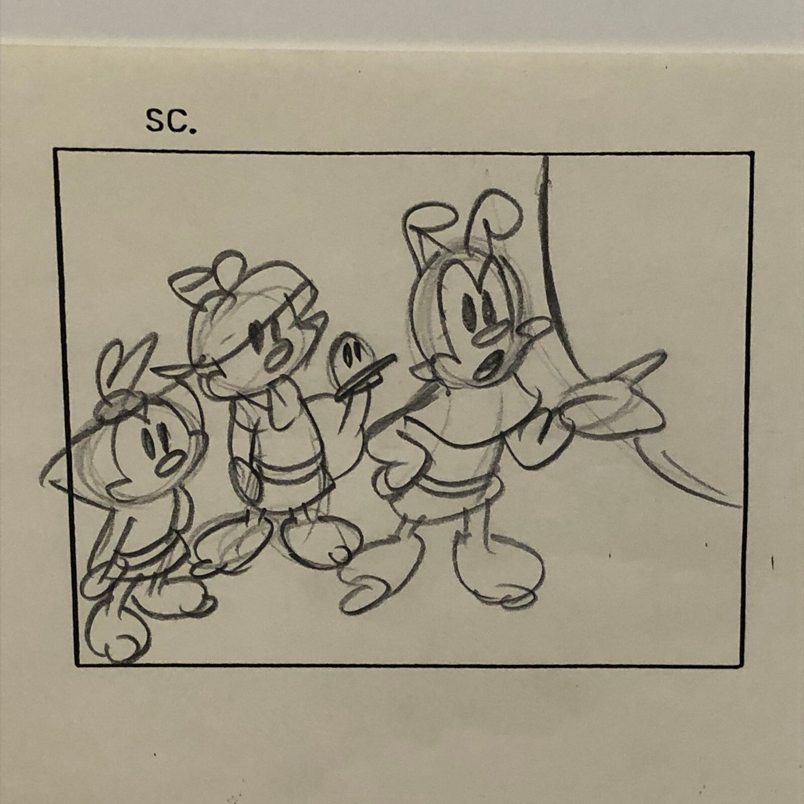 ANIMANIACS Animation Storyboard Illustration Drawing Sketch Story Board Art