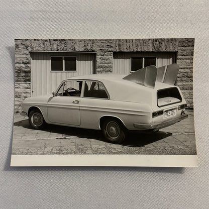 Vintage Audi Aerodynamic Concept Car Photo Photograph Print Lot 2x