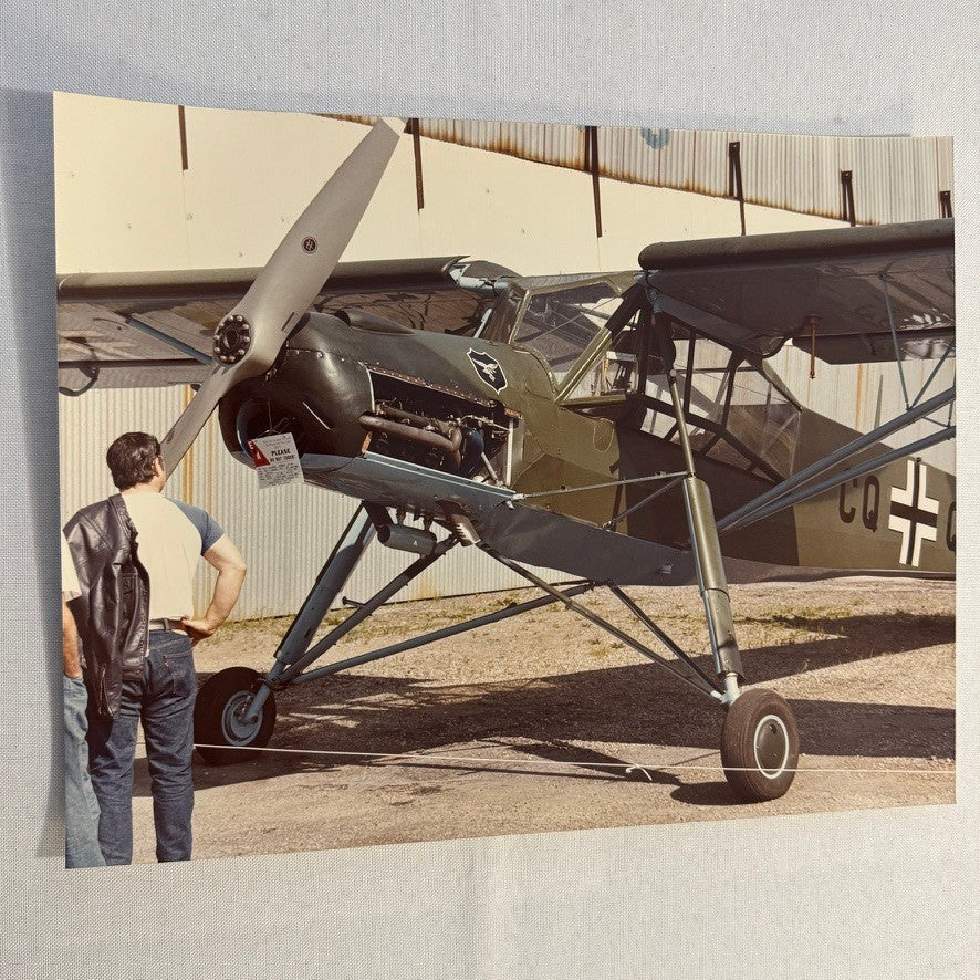 Vintage Military Aircraft Airshow Photo Large Aviation Photograph Airshow