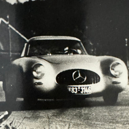 Mercedes Benz 300 SL Racing Car Photo Photograph Hermann Lang 1952