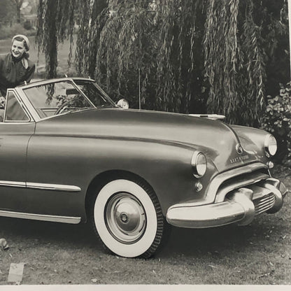 1948 Oldsmobile Series 98 Futuramic Convertible Factory Press Photo Photograph