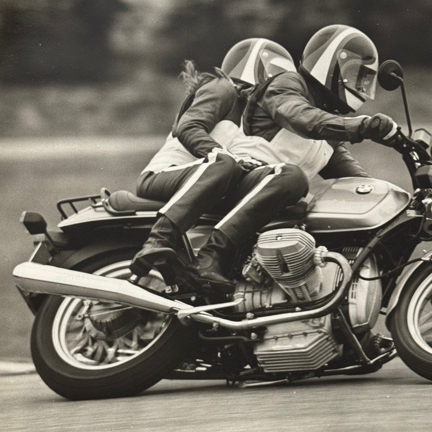 BMW R100 Motorcycle Bike Factory Press Photo Photograph Print Germany BMW R 100