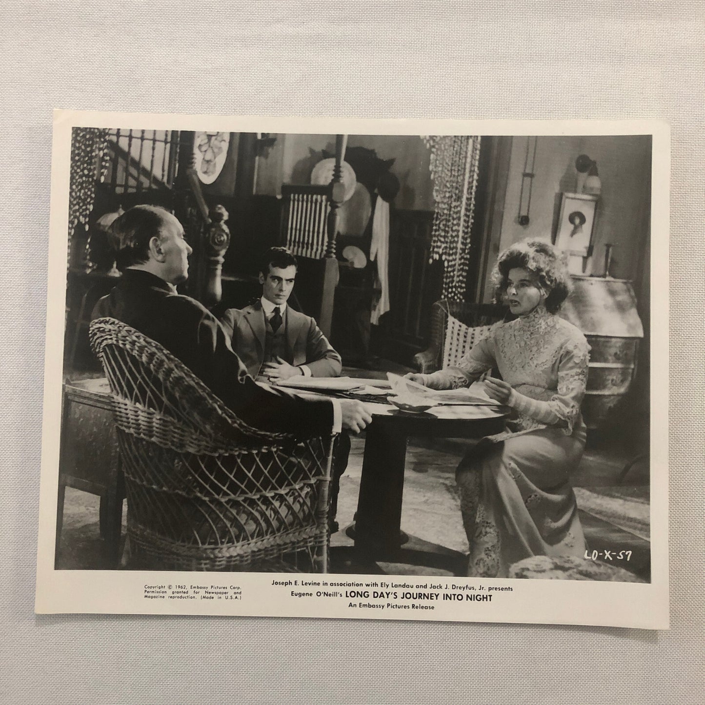 Katharine Hepburn Actress Photo Photograph Print Movie Still Long Days Journey