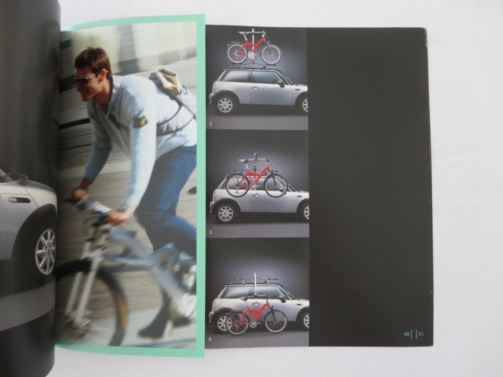 2003 BMW & Mini Mini Lifestyle Accessories Press Kit Brochure Catalog