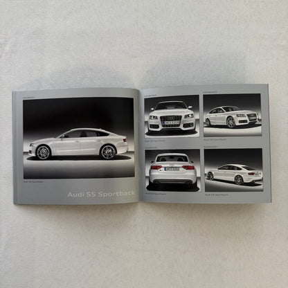 2009 Audi Factory Press Kit Photo CD Brochure Audi R8 Spyder S5 Sportback