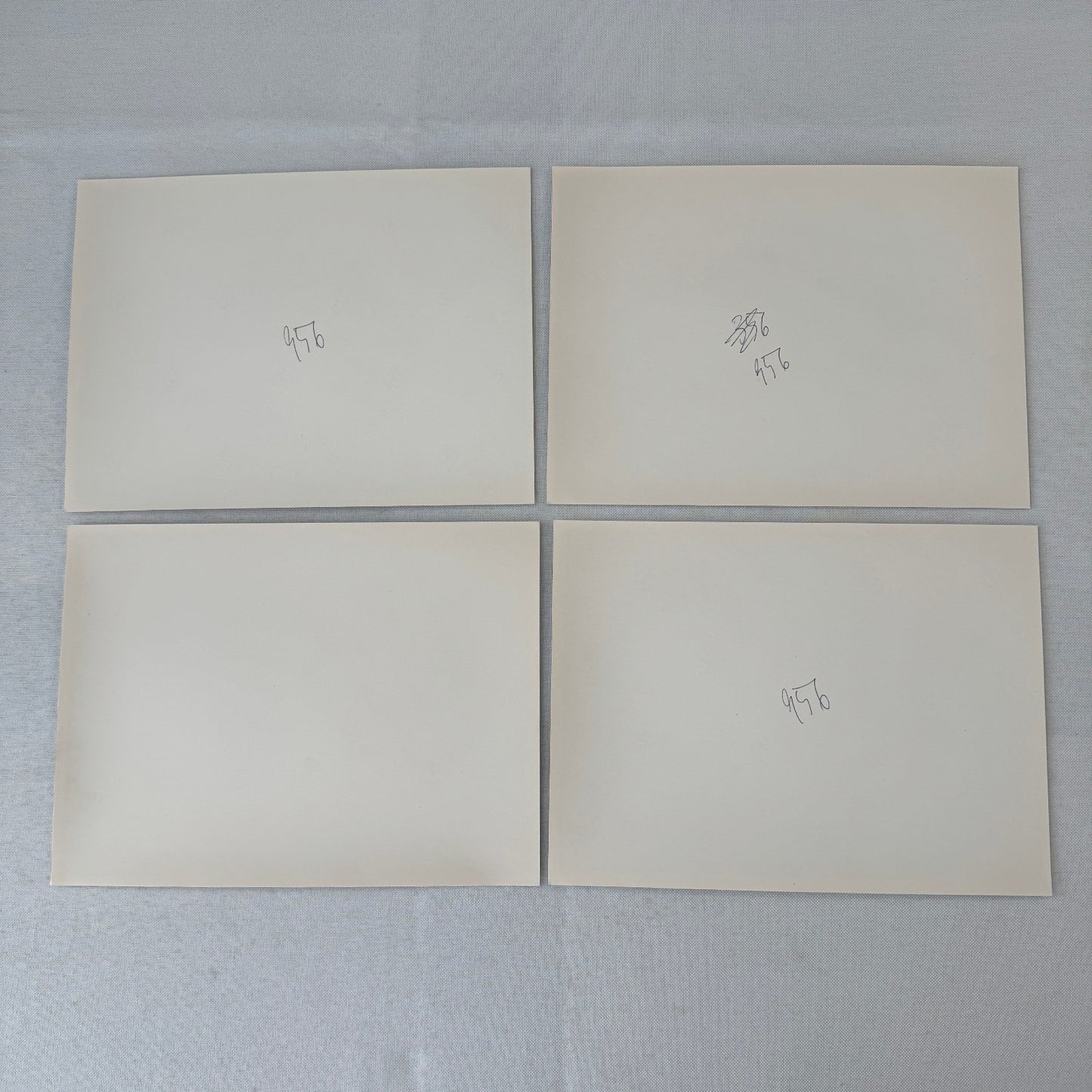 Porsche 956 Racing Car Photo Photograph Print Lot 8x Vintage