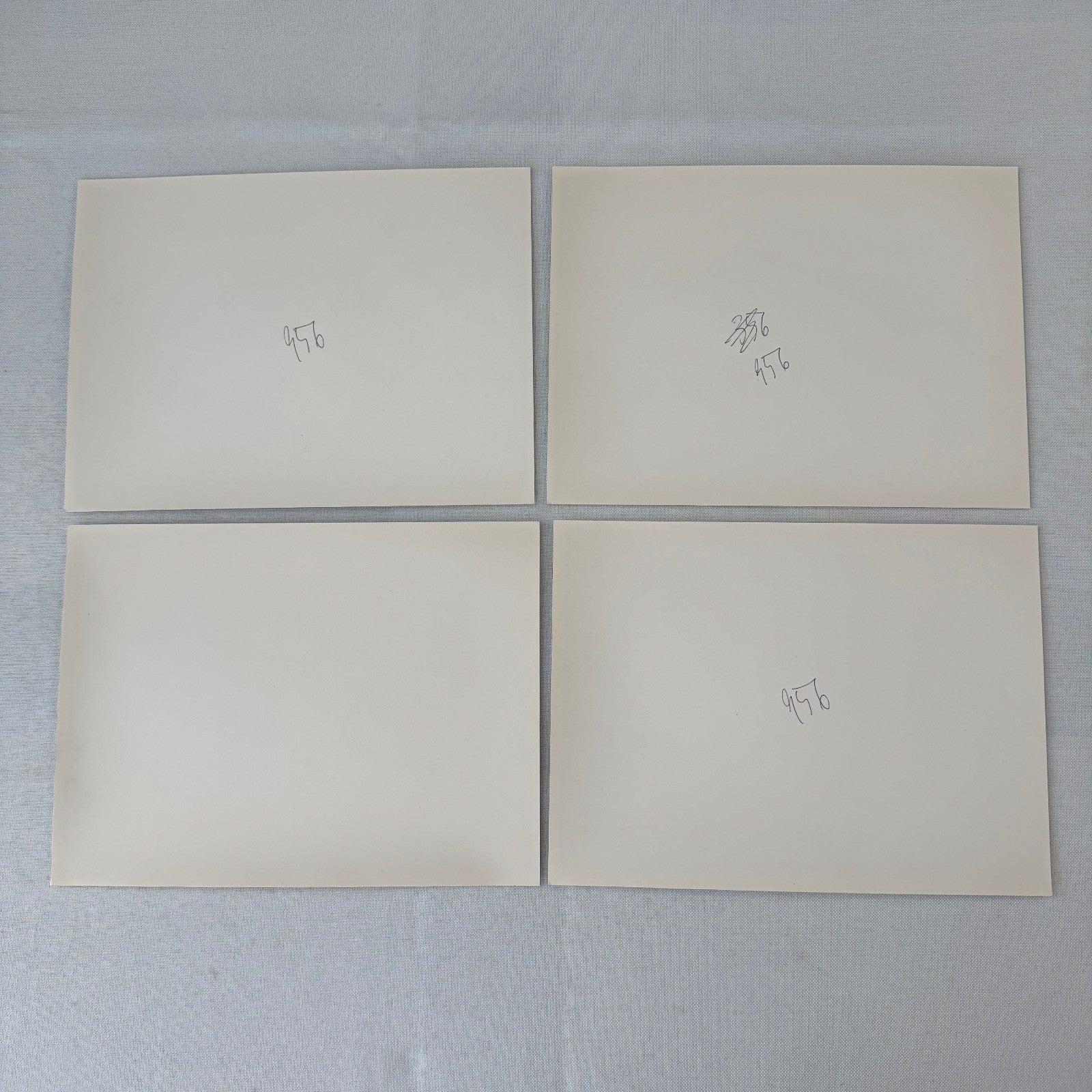 Porsche 956 Racing Car Photo Photograph Print Lot 8x Vintage