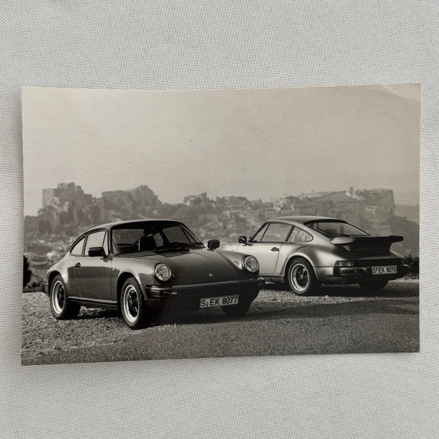 Vintage Porsche 911 Car Photo Photograph Print
