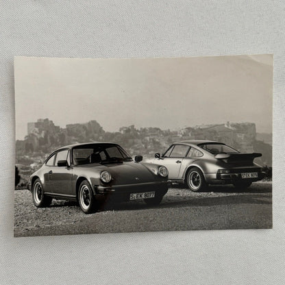 Vintage Porsche 911 Car Photo Photograph Print