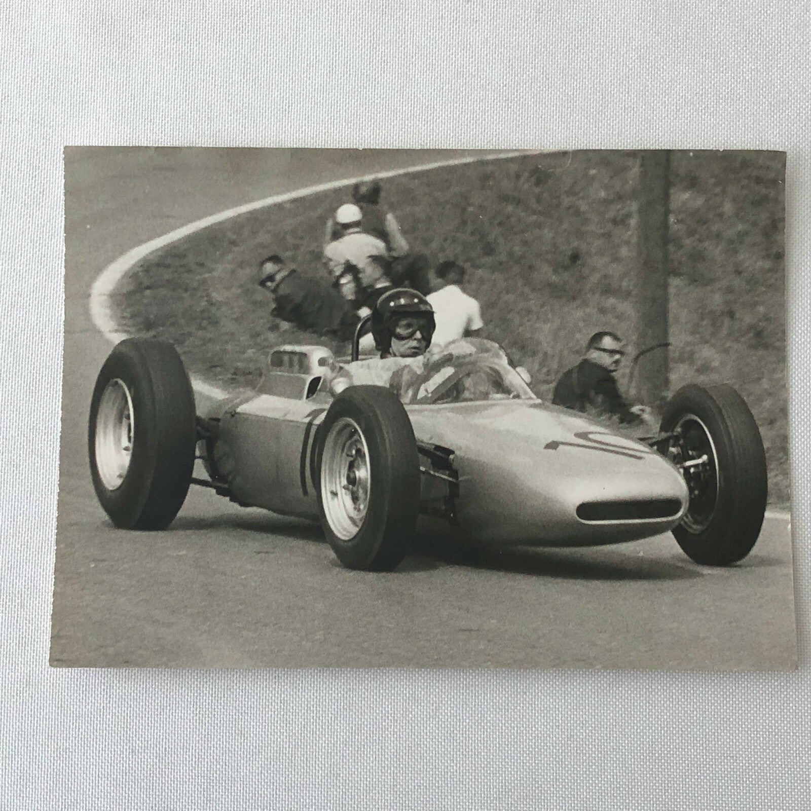 1962 Solitude Car Racing Photo Photograph Dan Gurney Porsche 804