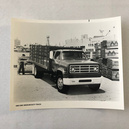 1980 GMC Medium Duty Truck Press Photo Photograph Print