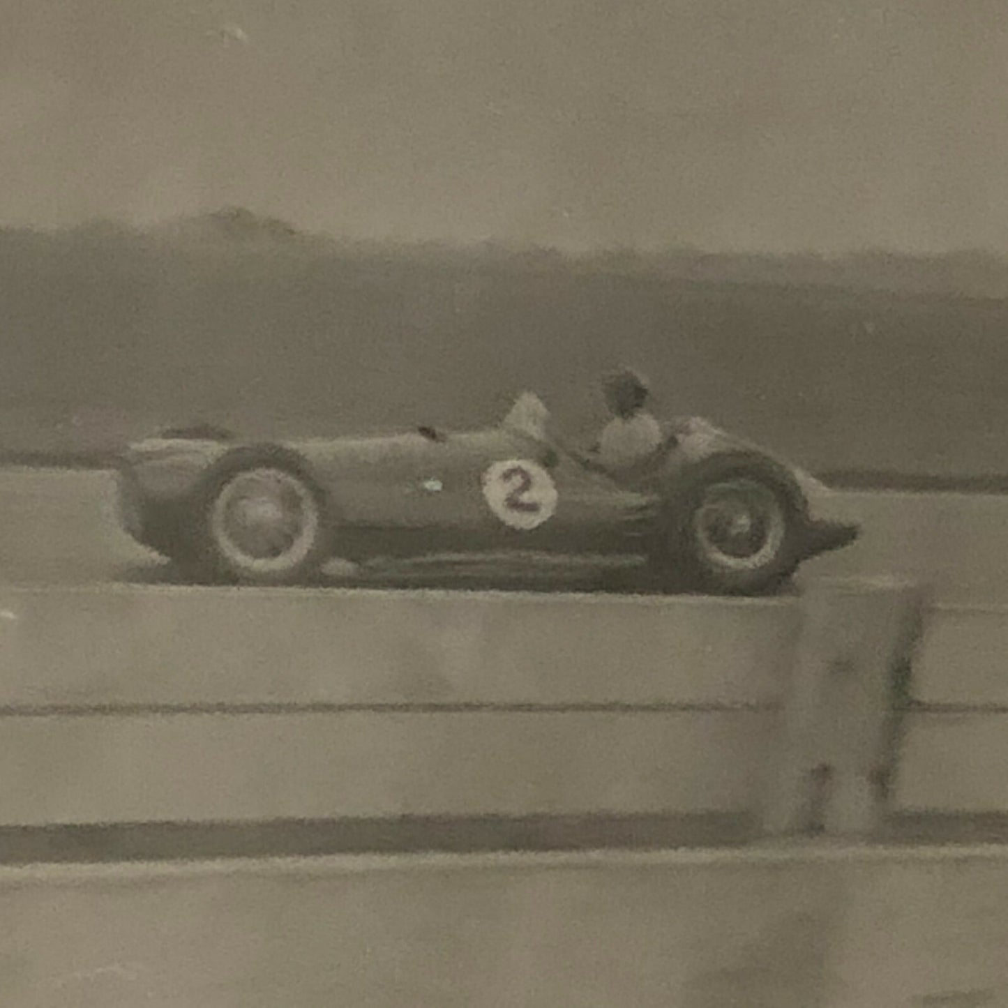 1953 Goodwood Glover Trophy BRM Car Ken Wharton Racing Photo Photograph 