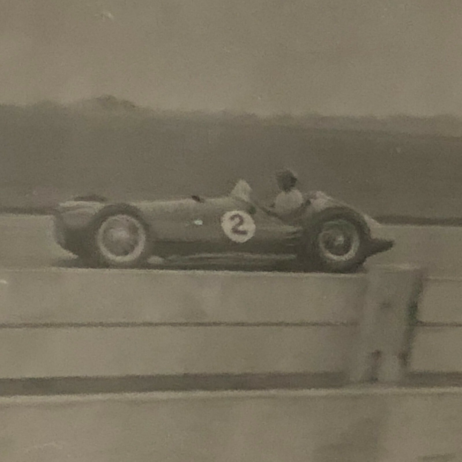 1953 Goodwood Glover Trophy BRM Car Ken Wharton Racing Photo Photograph 