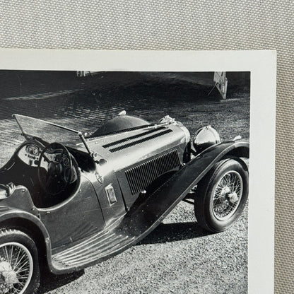 1938 Jaguar SS100 Car Photo Automobile Photograph Vintage Jaguar SS 100 Lot 2x