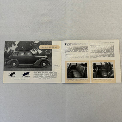 Vauxhall Car Sales Brochure Catalog Advertising 10HP 12HP 14 HP 10 12 14 Vintage